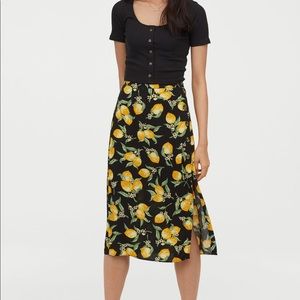 Lemon Midi Skirt